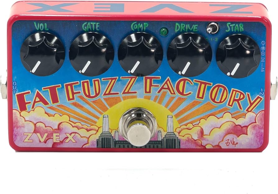 Amazon.com: ZVEX Effects Fat Fuzz Factory Germanium Fuzz Guitar