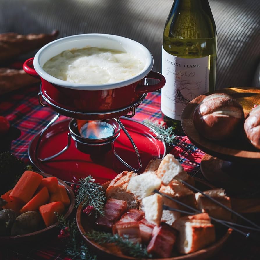 Amazon.com: Pearl Metal H-3130 Belmani Enameled Mini Fondue Pot