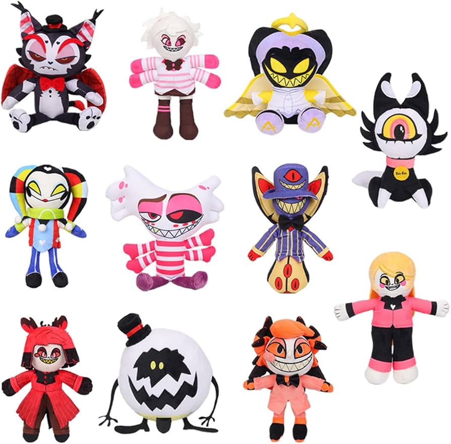 Amazon.co.jp: ハズビンホテル Hazbin Hotel ぬいぐるみ ぬいぐるみ