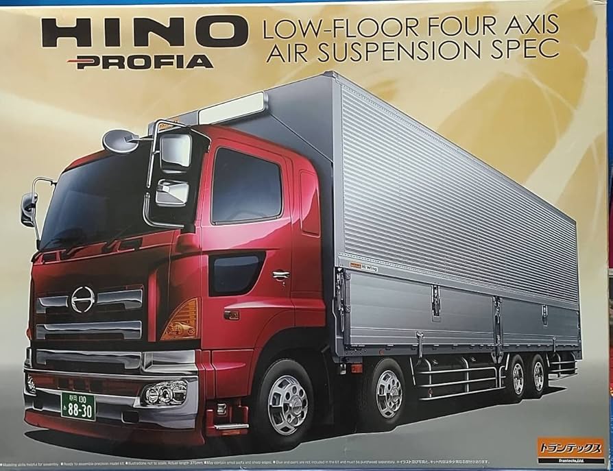 Amazon | アオシマ 1/32 ヘビーフレスト 日野 プロフィア 低床四軸