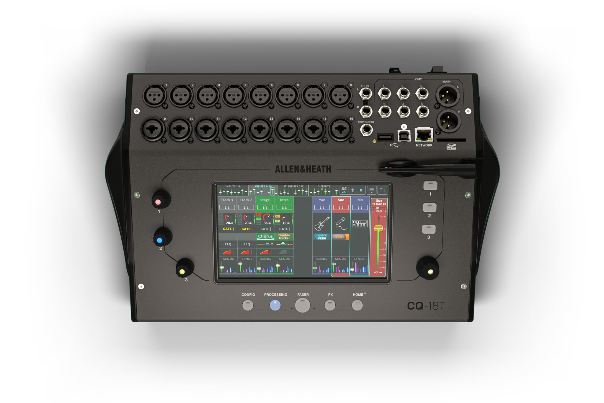 Amazon.com: Allen & Heath CQ-18T Digital Mixer with 7