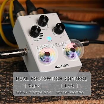Amazon.com: MOOER Looper Vocal Effects Processor Guitar Voice