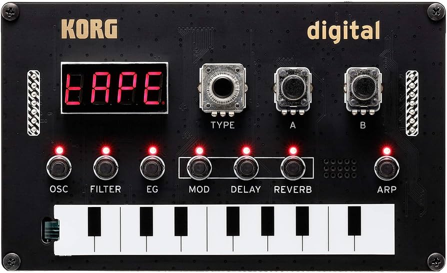 Amazon.com: Korg Nu:Tekt NTS-1 Build Your Own Digital Synthesizer