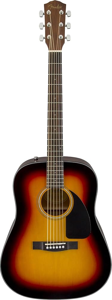 Amazon.com: Fender CD-60 Dreadnought V3 Acoustic Guitar, with 2