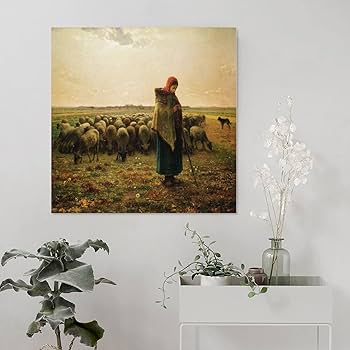 Amazon｜Jean Francois Milletジャン＝フランソワ・ミレー画家の絵画