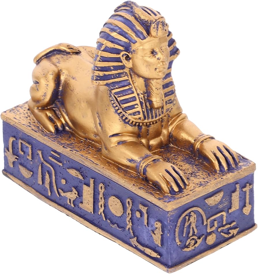 Amazon.co.jp: STAHAD スフィンクス ファラオの胸像彫刻 ギリシャの