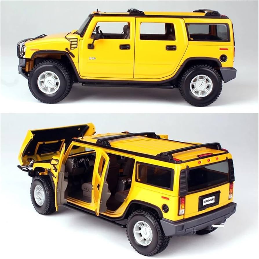 Amazon.co.jp: 1:18ハマー H2 SUV に最適 車のダイキャストモデルの車