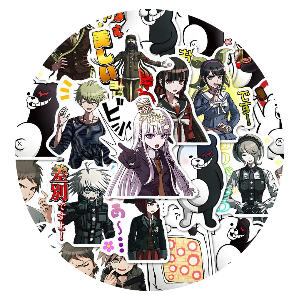 Amazon.co.jp: ダンガンロンパ ステッカー 108枚（54*2）七海千秋 狛枝