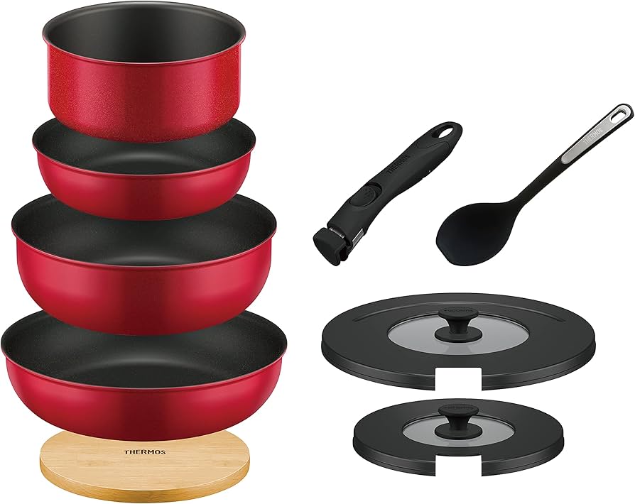 Amazon.co.jp: サーモス デュラブルシリーズ 取っ手のとれるフライパン