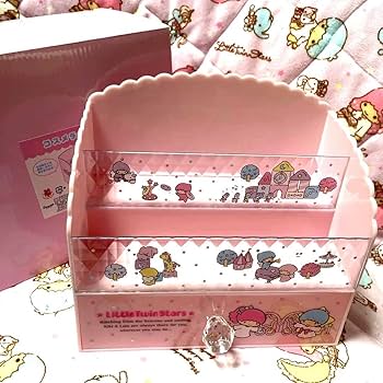 Amazon.co.jp: リトルツインスターズ キキララ コスメラック 収納棚