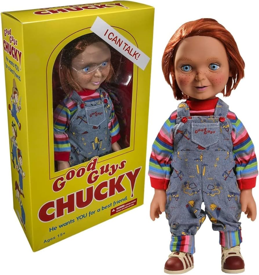 Amazon.com: Chucky Ray Mezco Designers Series Mega Scale - Child's