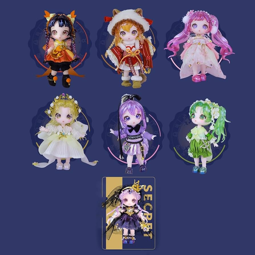 Amazon | 着せ替え人形 - 関節可動ドール |着せ替え人形 アクション