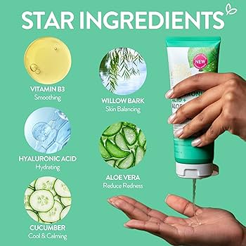 Amazon.com: By Nature Hyaluronic Acid + Aloe Vera Facial Cleanser