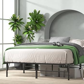 Amazon｜ZINUS Easy to Assemble ベッドフレーム シングル ブラック