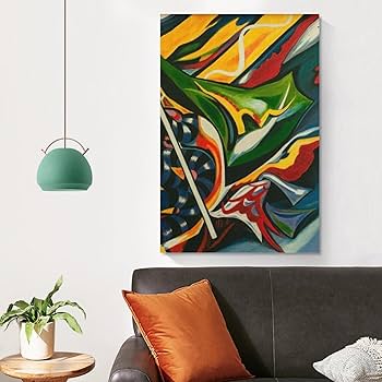 Amazon.co.jp: ポスター 岡本太郎 油彩 肉筆『ドラマ』1 壁アート