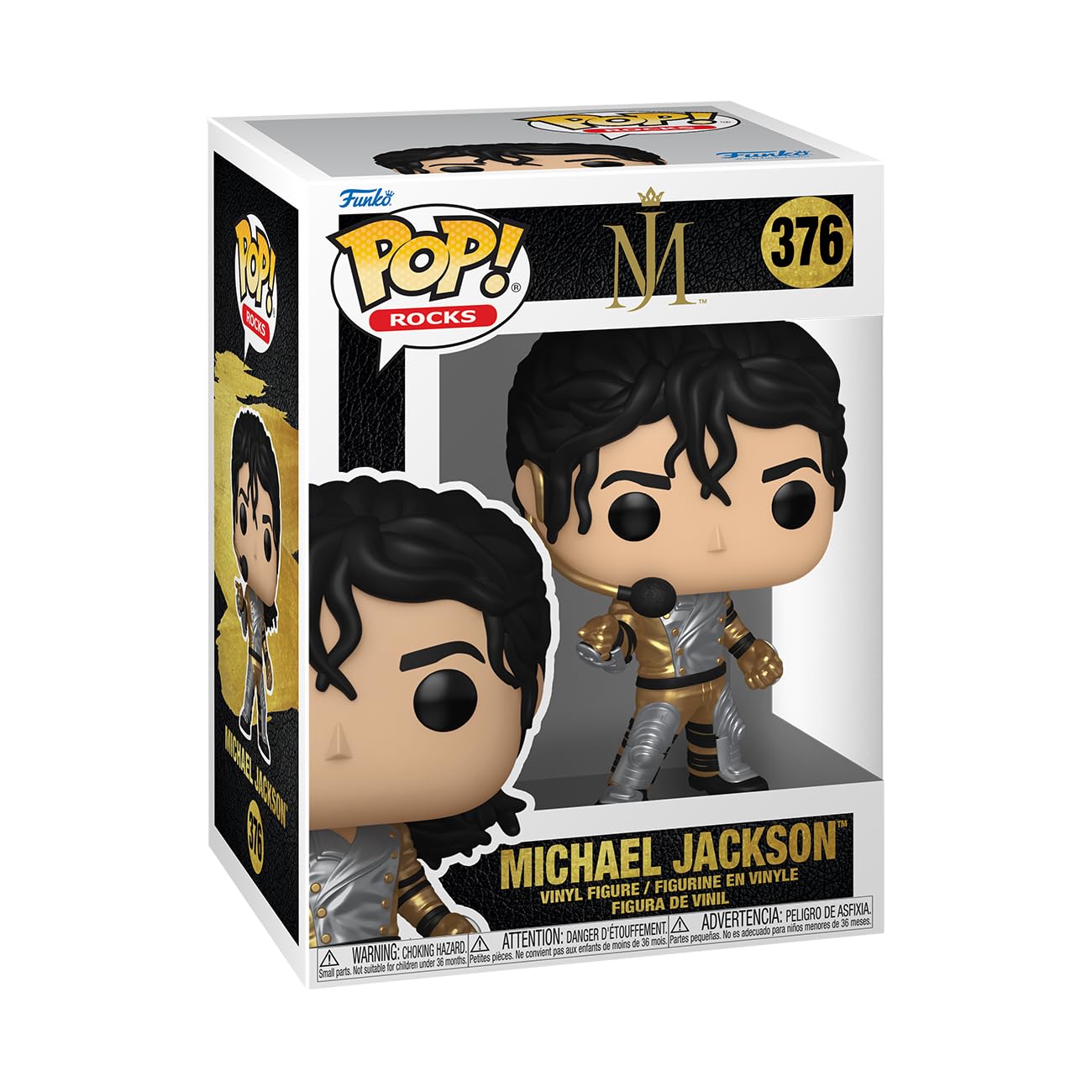 Funko Pop! Rocks: Michael Jackson Figure w/ Protector 889698774307