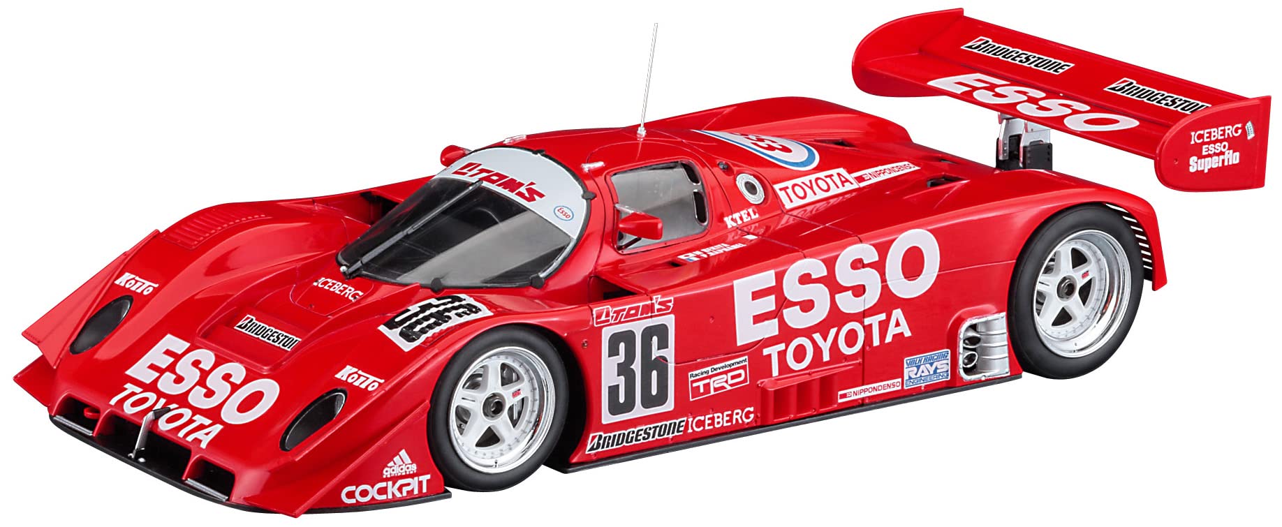 Amazon | ハセガワ 1/24 エッソ トヨタ 92C-V 1992 JSPC プラモデル