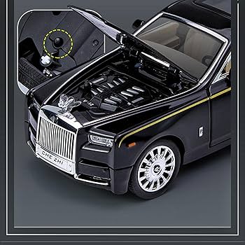 Amazon | ミニカー1/24ロールスロイスファントム合金車モデル音と光