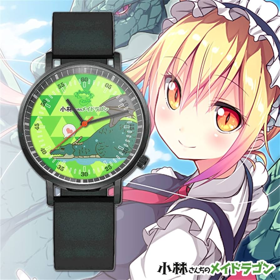 Amazon.co.jp: yuanqing 腕時計 小林さんちのメイドラゴン トール