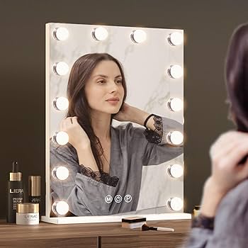 Amazon.co.jp: Hansong 女優ミラー ハリウッドミラー 女優鏡 化粧鏡