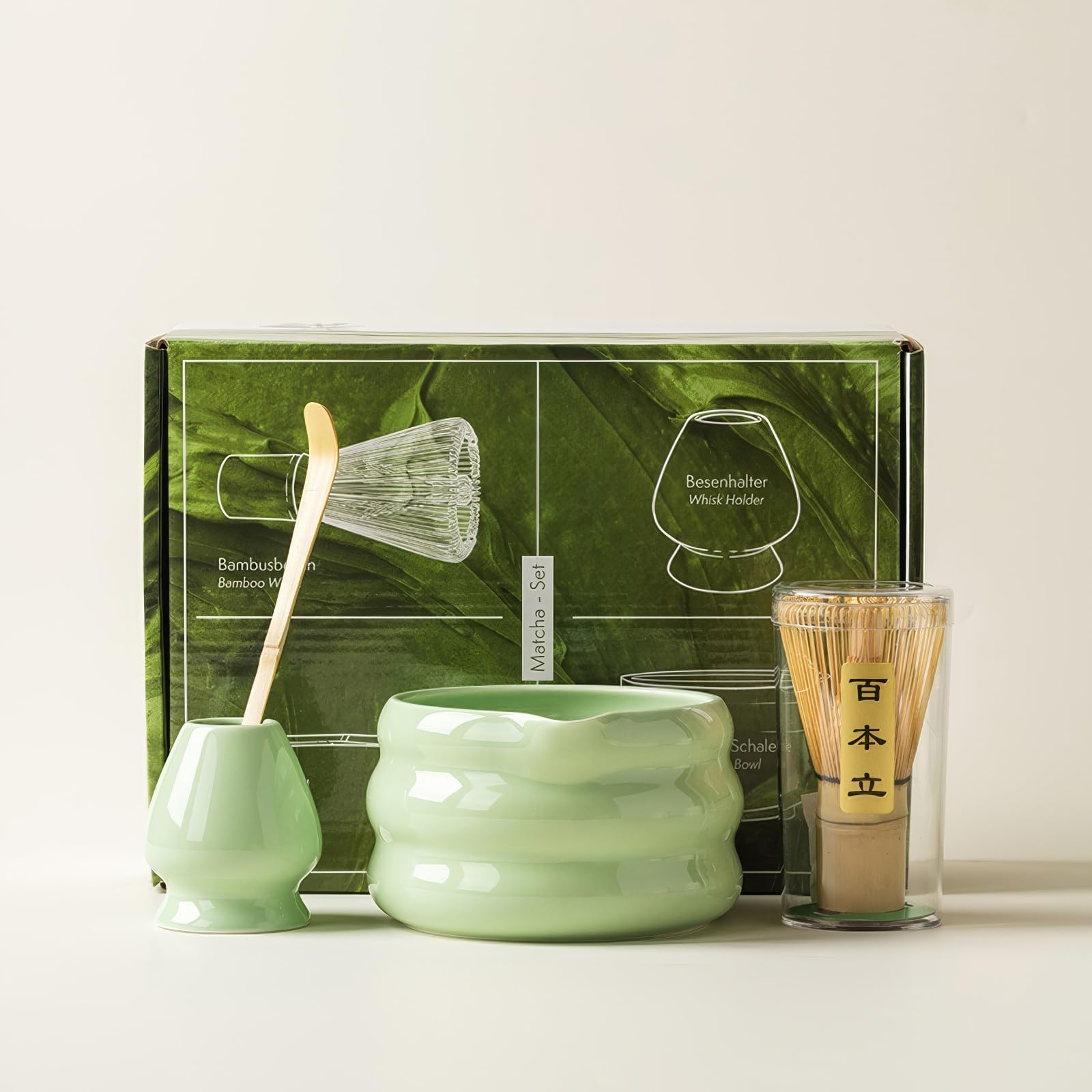 Amazon｜JIKANNOYA 抹茶 セット 抹茶セット 茶道具 初心者 4点セット