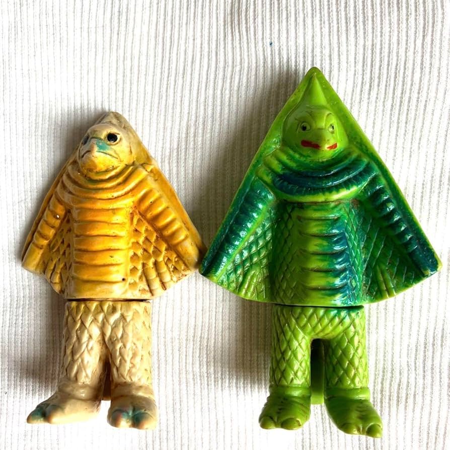 タカトク♦︎インベラー♦︎ミラーマン 怪獣 ソフビ 怪獣消しゴム 全14