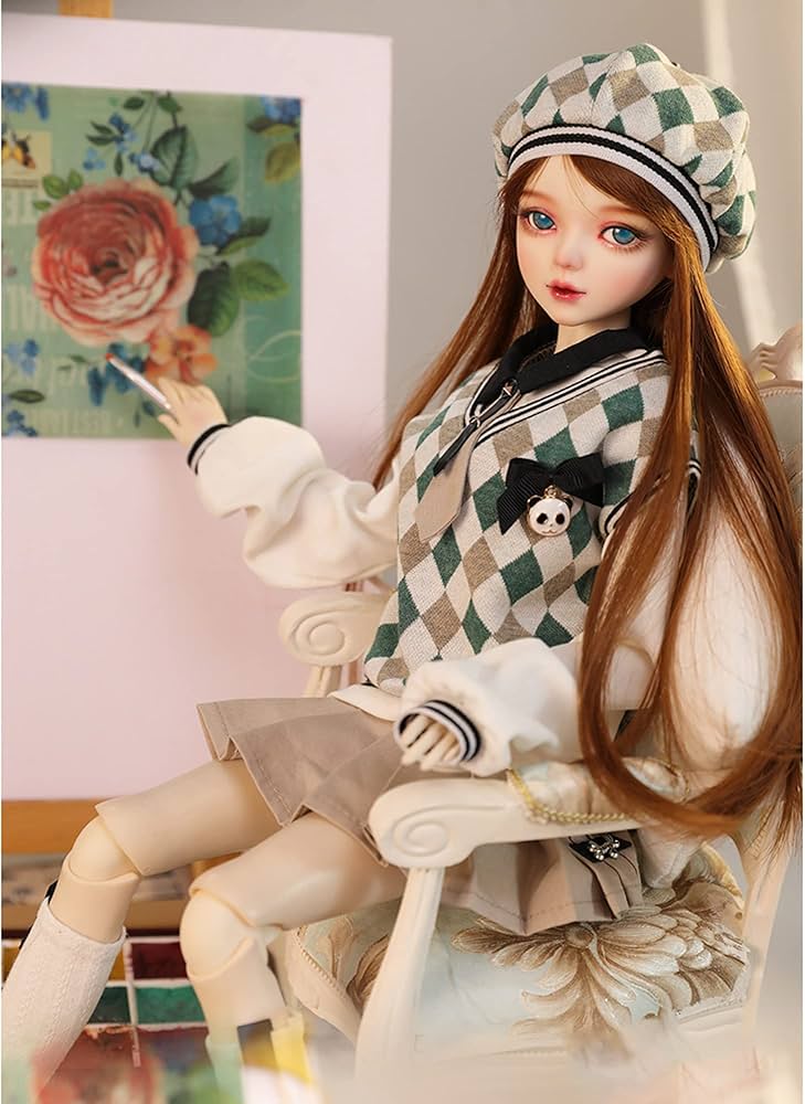 Amazon | 球体関節人形 1/3 BJDドール フルセット 56cm JK服セット