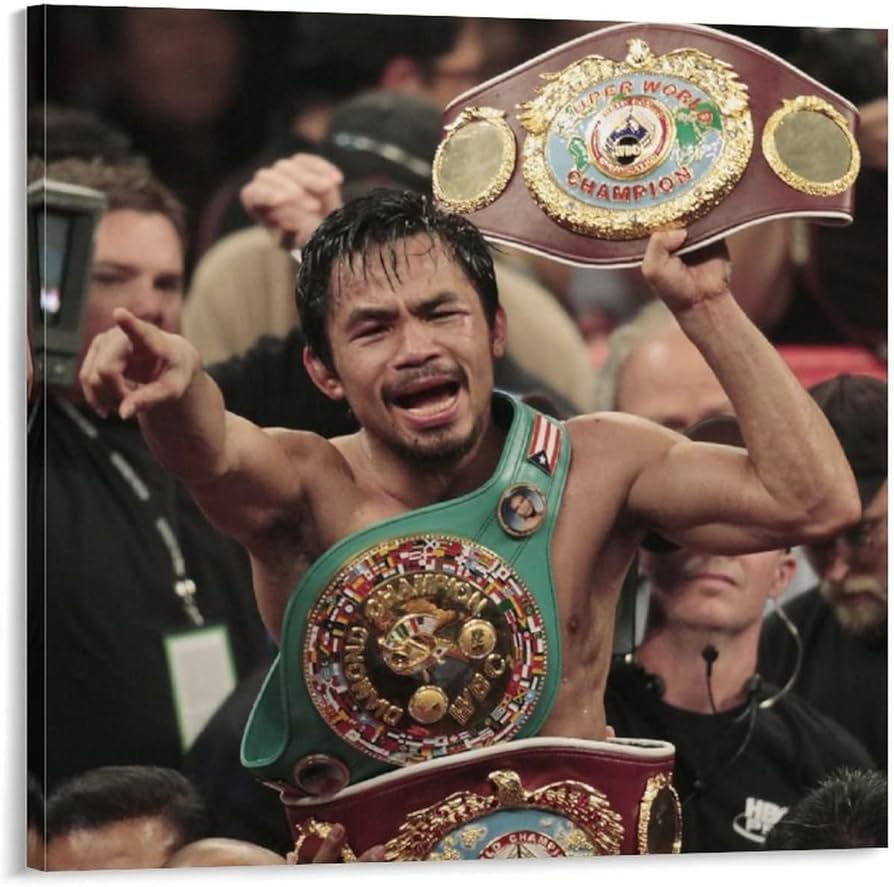 Amazon.co.jp: Manny Pacquiao マニーパッキャオの勝利 印刷 ポスター