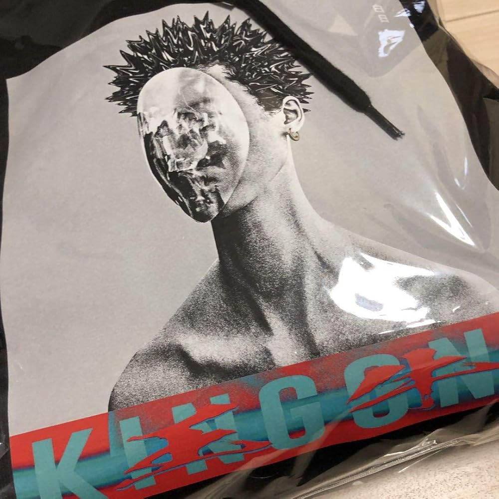 Amazon.co.jp: king gnu キングヌー 白日 パーカー 黒 M グッズ : ホビー