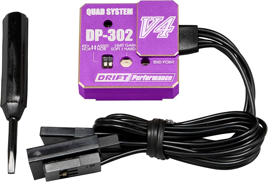 Amazon | ヨコモ RCドリフトカー用ステアリングジャイロ DP-302V4