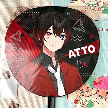 Amazon.co.jp: AMPTAKxCOLORS あっとくん グッズ セット うちわ