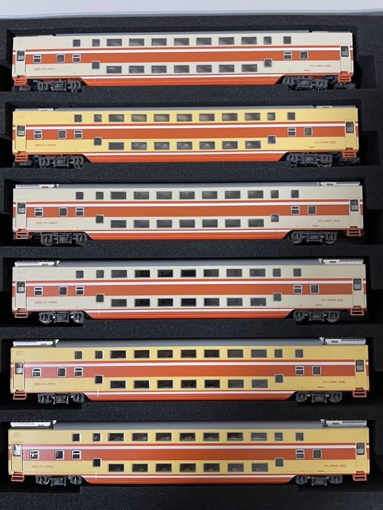 Amazon | Nゲージ 中国 KUNTER 12-520W SYZ25B型客車 K5201/2次列車