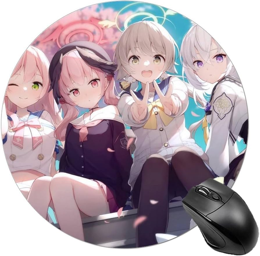 Amazon.co.jp: マウスパッド ゲーミング ブルーアーカイブ 浦和ハナコ