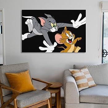 Amazon.co.jp: トムとジェリー 人気 ポスター 印刷 ポスター