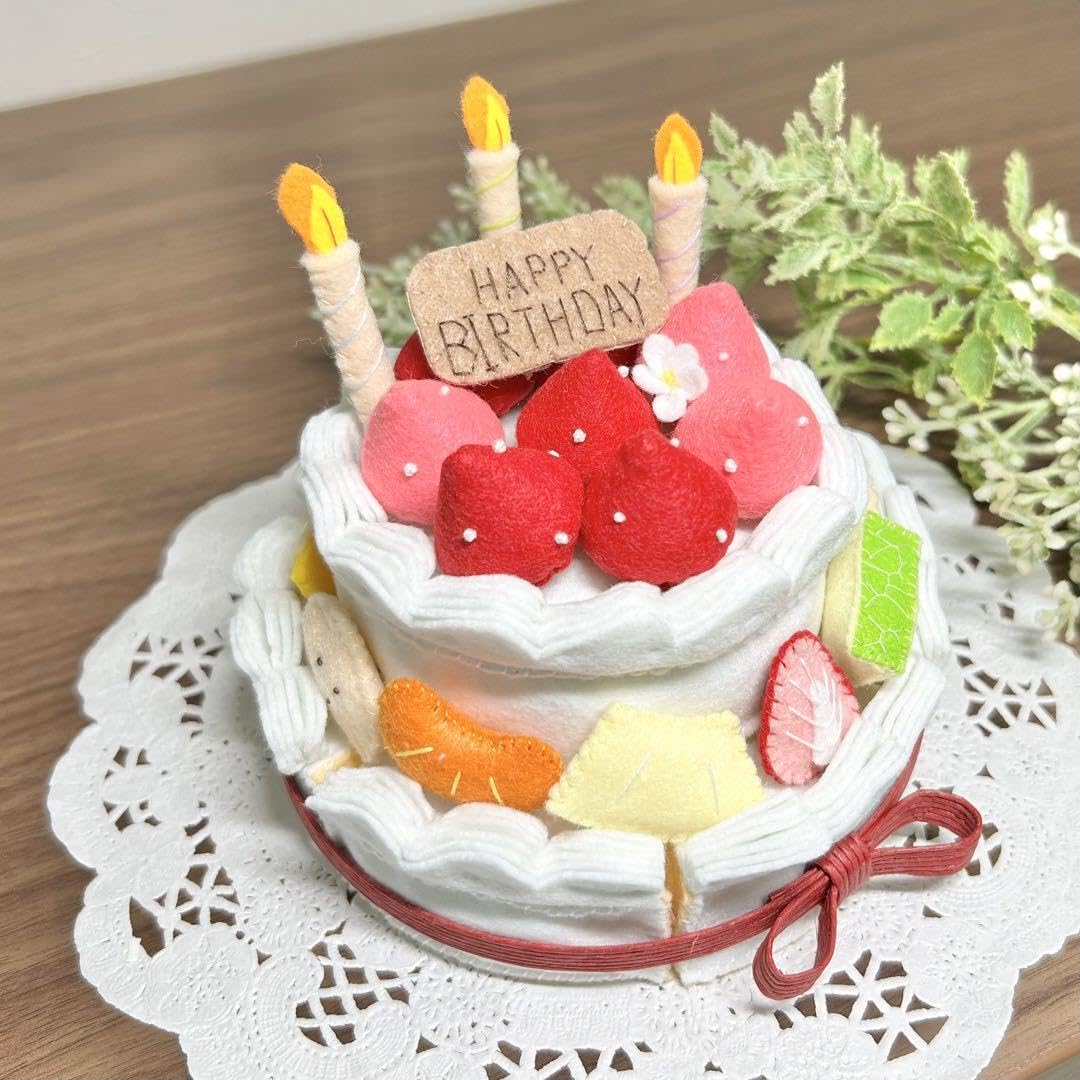 Amazon | 2段フェルトケーキ 5 | 羊毛フェルト 通販