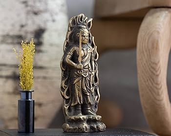Amazon｜仏像 不動明王（小7.5cm/古美金）仏師：渡辺景秋 原型＿（酉年