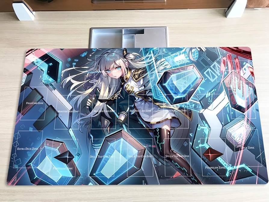 Amazon.com: New Mlikemat Playmat Sky Striker Ace - Raye TCG CCG