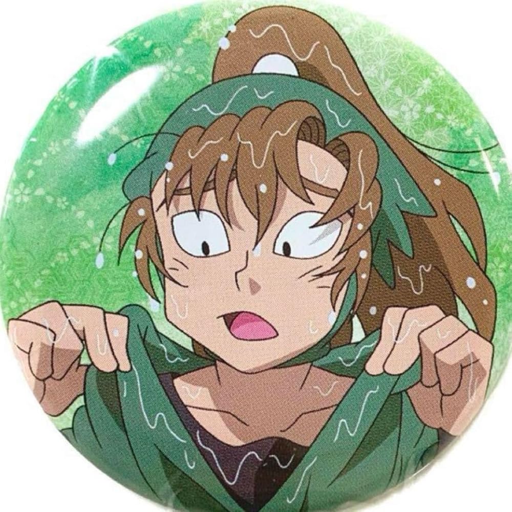 Amazon.co.jp: 乱太郎 善法寺伊作 伊作 雨濡れ 缶バッジ アニカプ : ホビー