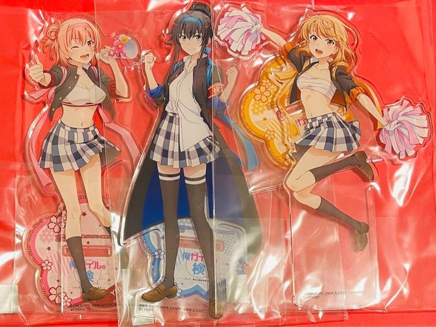 Amazon.co.jp: 俺ガイル 定 アクリルスタンド 由比ヶ浜結衣 雪ノ下雪乃