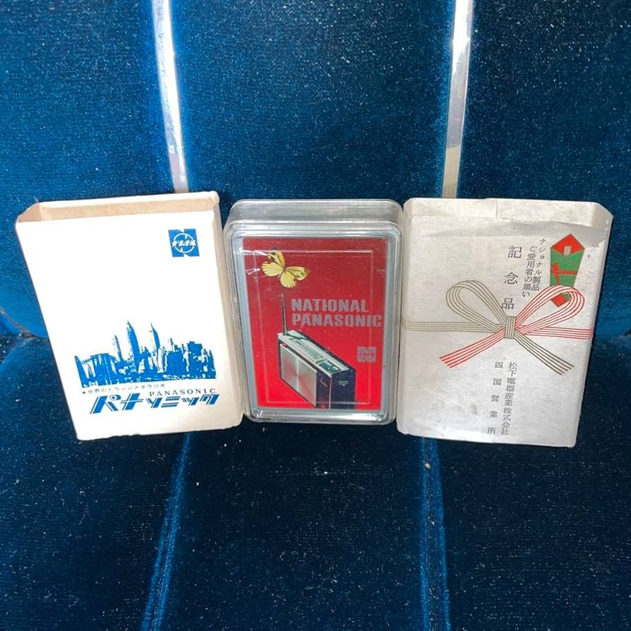 Amazon.co.jp: レトロ ナショナル 記念品 トランプ 松下電器 品