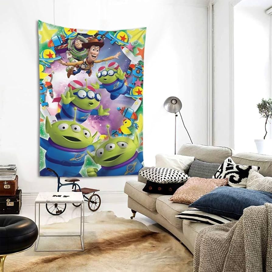 Amazon.co.jp: ディズニーピクサー トイストーリー タペストリー