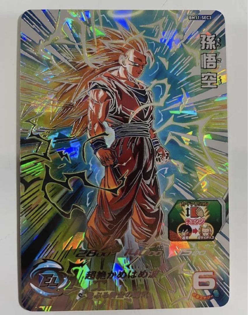 ドラゴンボールヒーローズ 超サイヤ人ゴッドSS 孫悟空 bm11-sec3