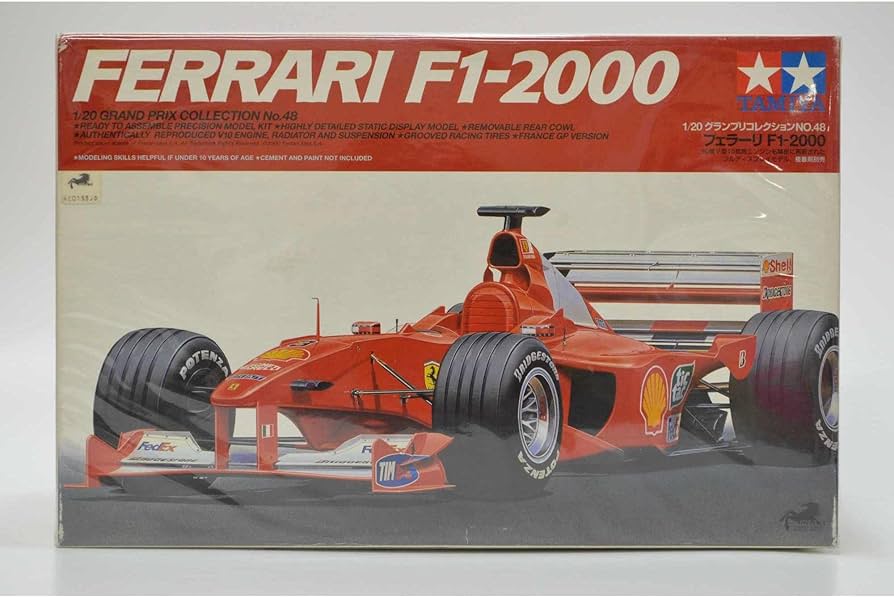 Amazon | 1/20 フルビューフェラーリF1-2000 | プラモデル 通販