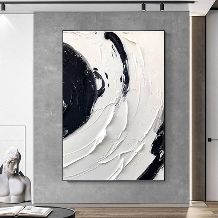 Amazon.co.jp: 大きくてシンプルな壁の芸術家の装飾のための抽象絵画