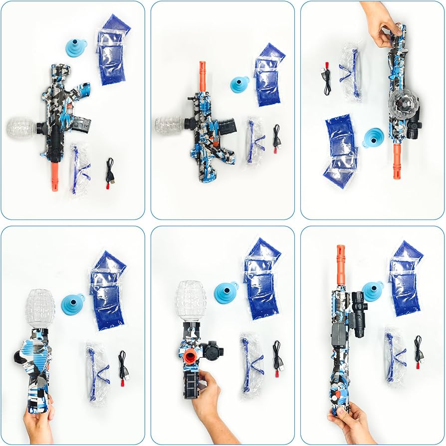 Amazon.com: Electric Gel Ball Blaster, High Speed Automatic