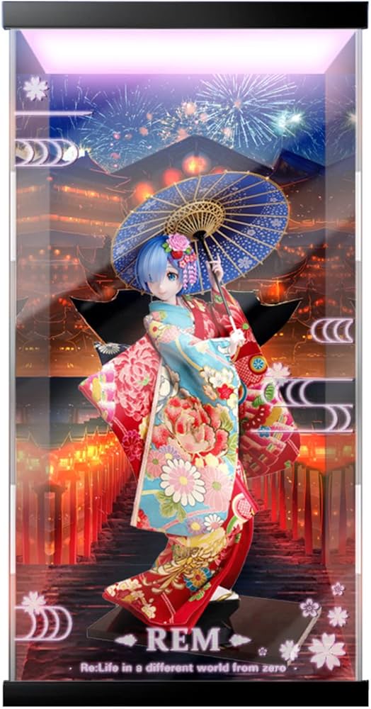 Amazon.co.jp: レム 日本人形 吉徳×F:NEX 1/4 /専用/ フィギュアケース