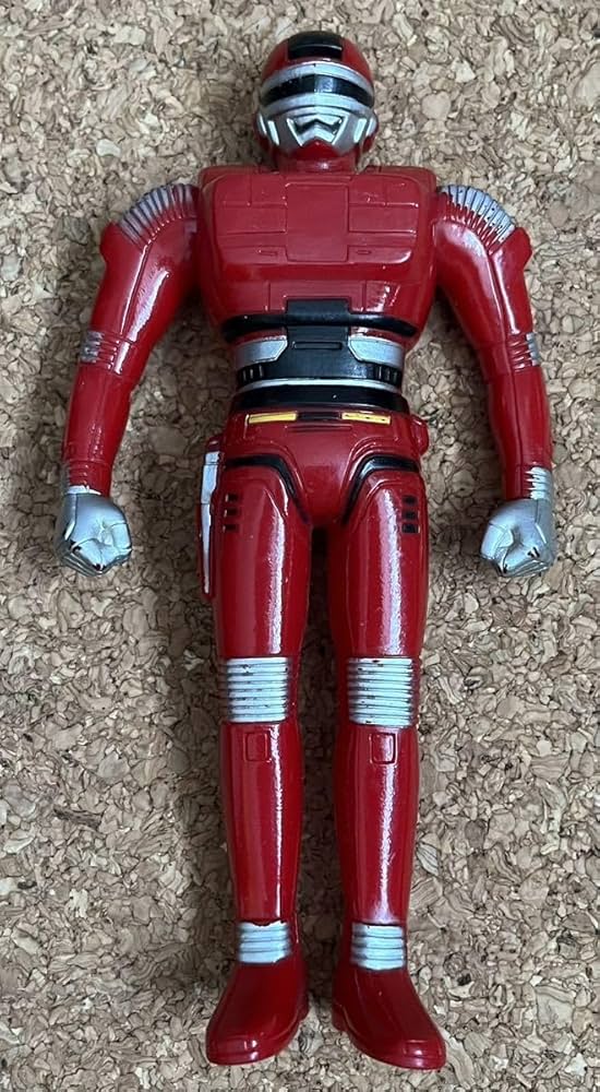 Amazon.co.jp: ◇宇宙刑事 シャリバン ソフビ フィギュア 1990 日本製