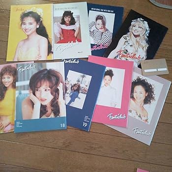 Amazon.co.jp: 松田聖子ファンクラブ会報9冊＋会員証 : おもちゃ