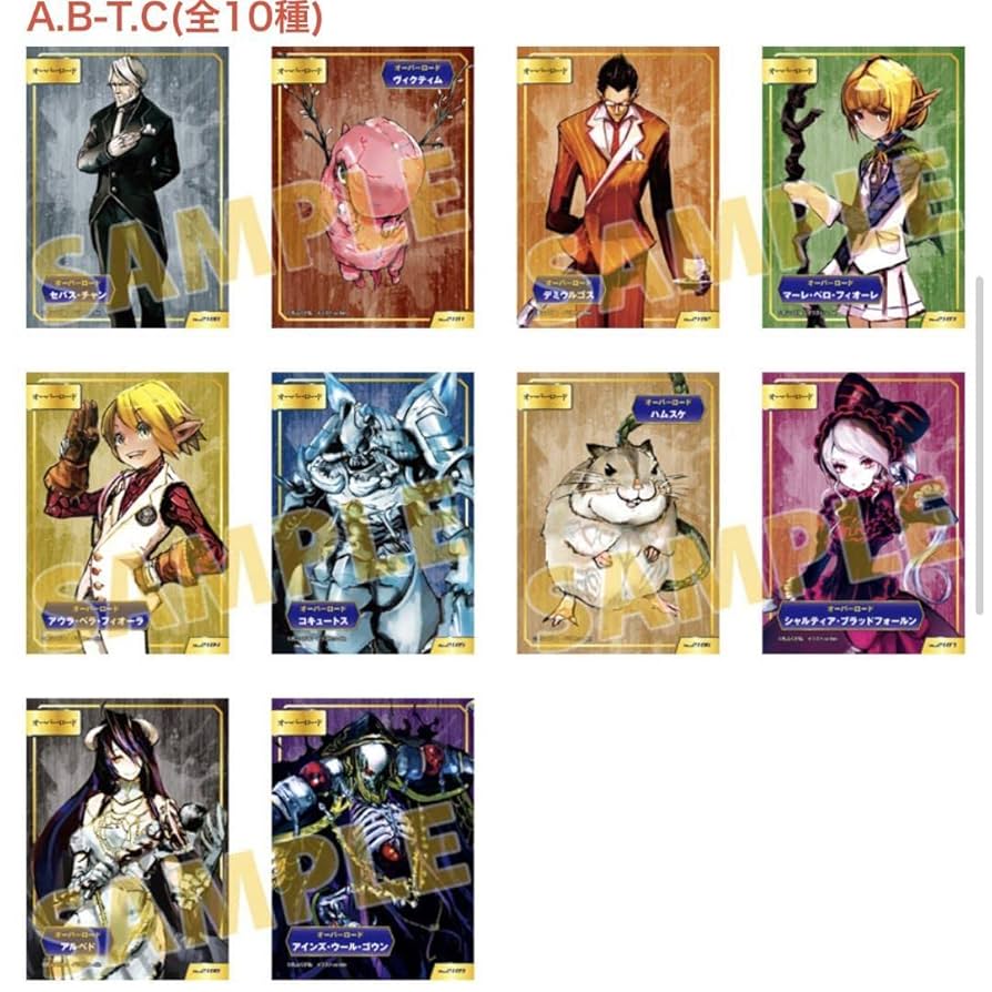 激レア】 オーバーロード サイン入り キャンバスアート so-bin 激レア