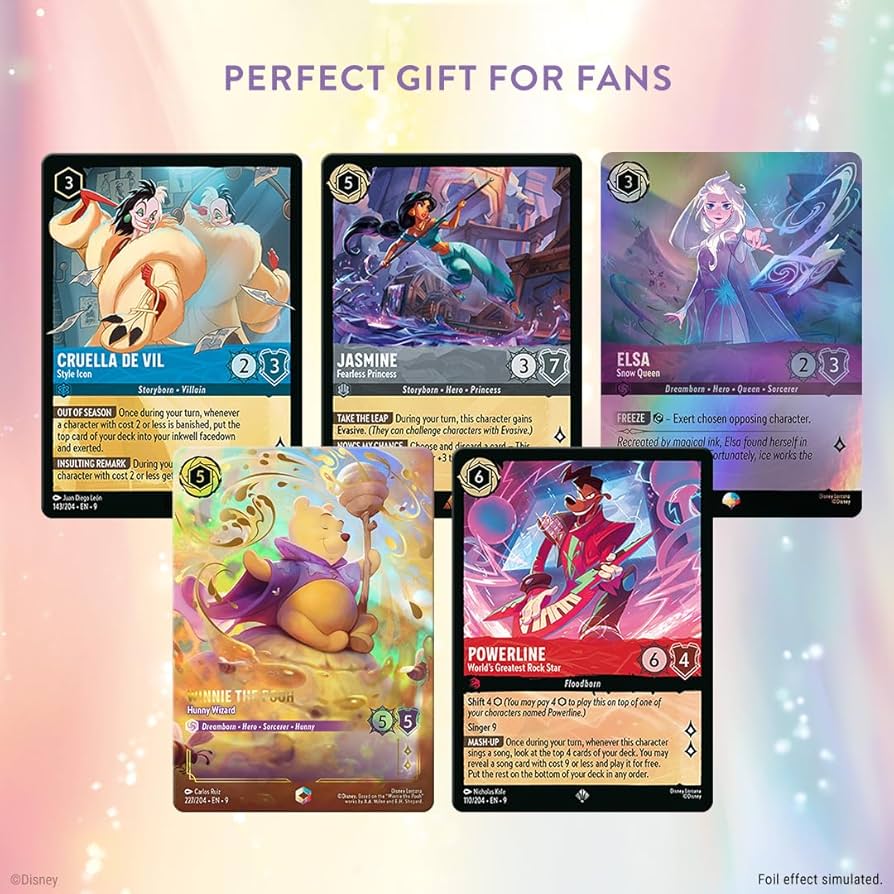 Amazon.co.jp: Ravensburger ディズニー ロルカナ TCG Trove セット 9